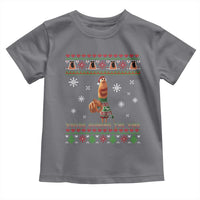 Funny Marcus The Worm You Are Ruining The Vibe Toddler T Shirt Ugly Christmas Gift - Wonder Print Shop