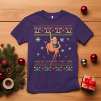 You Are Ruining The Vibe T Shirt Ugly Christmas Marcus The Worm Meme Gift - Wonder Print Shop