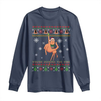 You Are Ruining The Vibe Long Sleeve Shirt Ugly Christmas Marcus The Worm Meme Gift - Wonder Print Shop