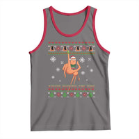 You Are Ruining The Vibe Tank Top Ugly Christmas Marcus The Worm Meme Gift - Wonder Print Shop