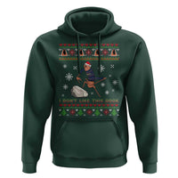 Funny Marcus The Worm Meme Hoodie I Do Not Like This Rock Ugly Christmas Gift - Wonder Print Shop