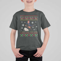 Funny Marcus The Worm Meme T Shirt For Kid I Do Not Like This Rock Ugly Christmas Gift - Wonder Print Shop