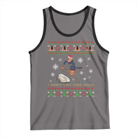 Funny Marcus The Worm Meme Tank Top I Do Not Like This Rock Ugly Christmas Gift - Wonder Print Shop
