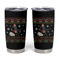 Funny Marcus The Worm Meme Tumbler Cup I Do Not Like This Rock Ugly Christmas Gift - Wonder Print Shop