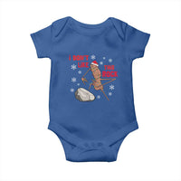 I Do Not Like This Rock Baby Onesie Christmas Marcus The Worm Meme Gift - Wonder Print Shop