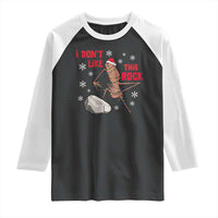 I Do Not Like This Rock Raglan Shirt Christmas Marcus The Worm Meme Gift - Wonder Print Shop