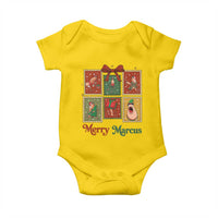 Christmas Marcus The Worm Meme Baby Onesie Funny Merry Marcus Gift - Wonder Print Shop