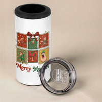 Christmas Marcus The Worm Meme 4 in 1 Can Cooler Tumbler Funny Merry Marcus Gift - Wonder Print Shop