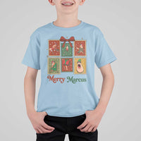 Christmas Marcus The Worm Meme T Shirt For Kid Funny Merry Marcus Gift - Wonder Print Shop