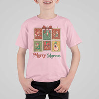 Christmas Marcus The Worm Meme T Shirt For Kid Funny Merry Marcus Gift - Wonder Print Shop