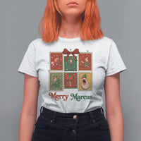 Christmas Marcus The Worm Meme T Shirt For Women Funny Merry Marcus Gift - Wonder Print Shop