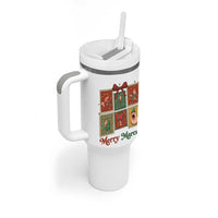 Christmas Marcus The Worm Meme Tumbler With Handle Funny Merry Marcus Gift - Wonder Print Shop
