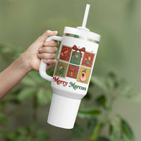 Christmas Marcus The Worm Meme Tumbler With Handle Funny Merry Marcus Gift - Wonder Print Shop