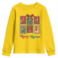 Christmas Marcus The Worm Meme Youth Sweatshirt Funny Merry Marcus Gift - Wonder Print Shop