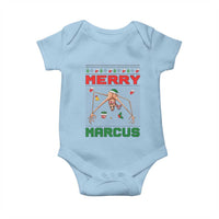 Marcus The Worm Meme Merry Marcus Baby Onesie Funny Ugly Christmas Gift - Wonder Print Shop