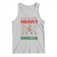 Marcus The Worm Meme Merry Marcus Tank Top Funny Ugly Christmas Gift - Wonder Print Shop