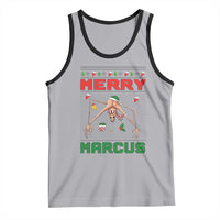 Marcus The Worm Meme Merry Marcus Tank Top Funny Ugly Christmas Gift - Wonder Print Shop
