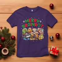 Gen Z Italian Merry Brainrot Christmas T Shirt Meme Holiday Gift - Wonder Print Shop