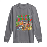 Gen Z Italian Merry Brainrot Christmas Long Sleeve Shirt Meme Holiday Gift - Wonder Print Shop