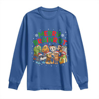 Gen Z Italian Merry Brainrot Christmas Long Sleeve Shirt Meme Holiday Gift - Wonder Print Shop