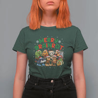 Gen Z Italian Merry Brainrot Christmas T Shirt For Women Meme Holiday Gift - Wonder Print Shop