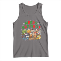 Gen Z Italian Merry Brainrot Christmas Tank Top Meme Holiday Gift - Wonder Print Shop