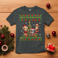 Merry Brainrot T Shirt Funny Ugly Christmas Italian Meme Gift - Wonder Print Shop