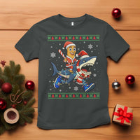 Funny Tung Tung Sahur Riding Tralala T Shirt Ugly Chritstmas Italian Brainrot Meme - Wonder Print Shop