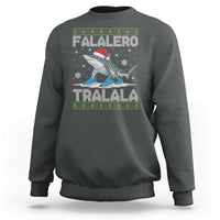 Falalero Tralala Italian Brainrot Meme Christmas Sweatshirt Funny Gen Z Alpha Ugly Xmas Gift - Wonder Print Shop