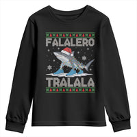 Falalero Tralala Italian Brainrot Meme Christmas Youth Sweatshirt Funny Gen Z Alpha Ugly Xmas Gift - Wonder Print Shop