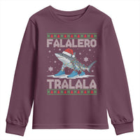 Falalero Tralala Italian Brainrot Meme Christmas Youth Sweatshirt Funny Gen Z Alpha Ugly Xmas Gift - Wonder Print Shop