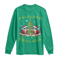 Falalero Tralala Long Sleeve Shirt Funny Italian Brainrot Meme Christmas Gift - Wonder Print Shop
