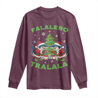 Falalero Tralala Long Sleeve Shirt Funny Italian Brainrot Meme Christmas Gift - Wonder Print Shop