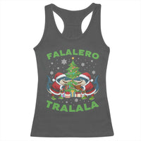 Falalero Tralala Racerback Tank Top Funny Italian Brainrot Meme Christmas Gift - Wonder Print Shop