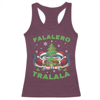 Falalero Tralala Racerback Tank Top Funny Italian Brainrot Meme Christmas Gift - Wonder Print Shop