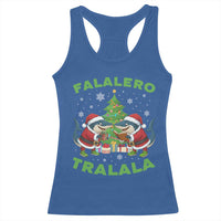 Falalero Tralala Racerback Tank Top Funny Italian Brainrot Meme Christmas Gift - Wonder Print Shop