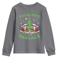Falalero Tralala Youth Sweatshirt Funny Italian Brainrot Meme Christmas Gift - Wonder Print Shop