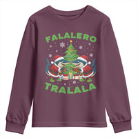Falalero Tralala Youth Sweatshirt Funny Italian Brainrot Meme Christmas Gift - Wonder Print Shop