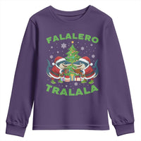 Falalero Tralala Youth Sweatshirt Funny Italian Brainrot Meme Christmas Gift - Wonder Print Shop