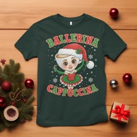 Ballerina Cappuccina T Shirt Funny Italian Brainrot Meme Christmas Gift - Wonder Print Shop
