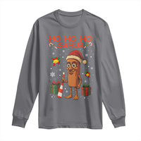 Ho Ho Ho Sahur Italian Brainrot Meme Long Sleeve Shirt Funny Gen Z Alpha Christmas Gift - Wonder Print Shop