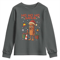 Ho Ho Ho Sahur Italian Brainrot Meme Youth Sweatshirt Funny Gen Z Alpha Christmas Gift - Wonder Print Shop