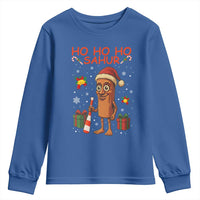 Ho Ho Ho Sahur Italian Brainrot Meme Youth Sweatshirt Funny Gen Z Alpha Christmas Gift - Wonder Print Shop