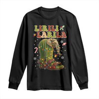 Funny Lirili Larila Italian Brainrot Meme Long Sleeve Shirt Christmas Gift - Wonder Print Shop