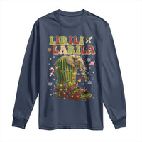Funny Lirili Larila Italian Brainrot Meme Long Sleeve Shirt Christmas Gift - Wonder Print Shop