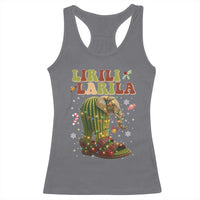 Funny Lirili Larila Italian Brainrot Meme Racerback Tank Top Christmas Gift - Wonder Print Shop