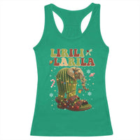 Funny Lirili Larila Italian Brainrot Meme Racerback Tank Top Christmas Gift - Wonder Print Shop