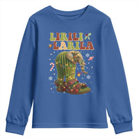 Funny Lirili Larila Italian Brainrot Meme Youth Sweatshirt Christmas Gift - Wonder Print Shop