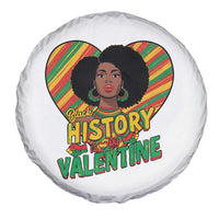 Black History Is My Valentine Spare Tire Cover Gift For Black Women - Wonder Print Shop