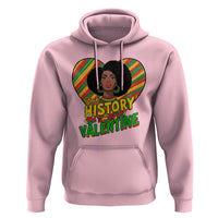 Black History Is My Valentine Hoodie Gift For Black Women - Wonder Print Shop